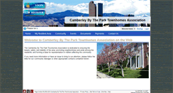 Desktop Screenshot of camberleyhoa.com
